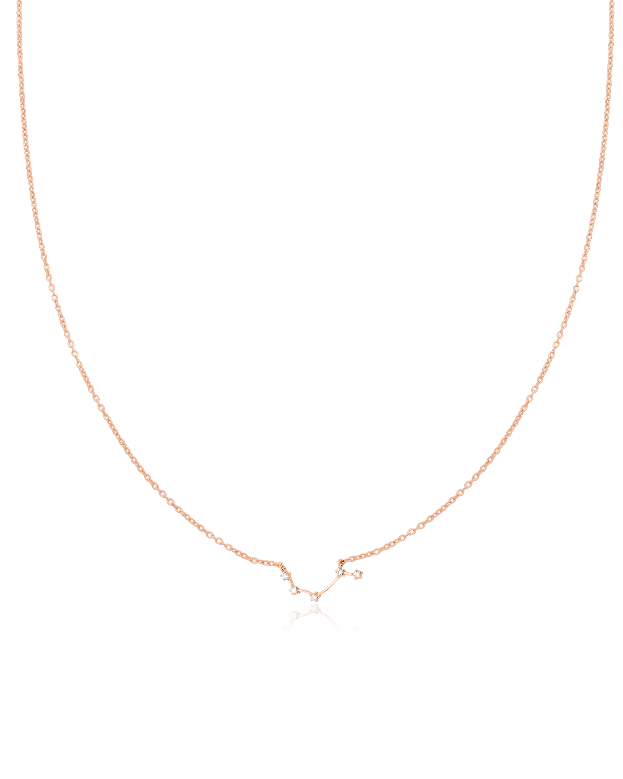 Aries Constellation Necklace - 18K Rose Vermeil