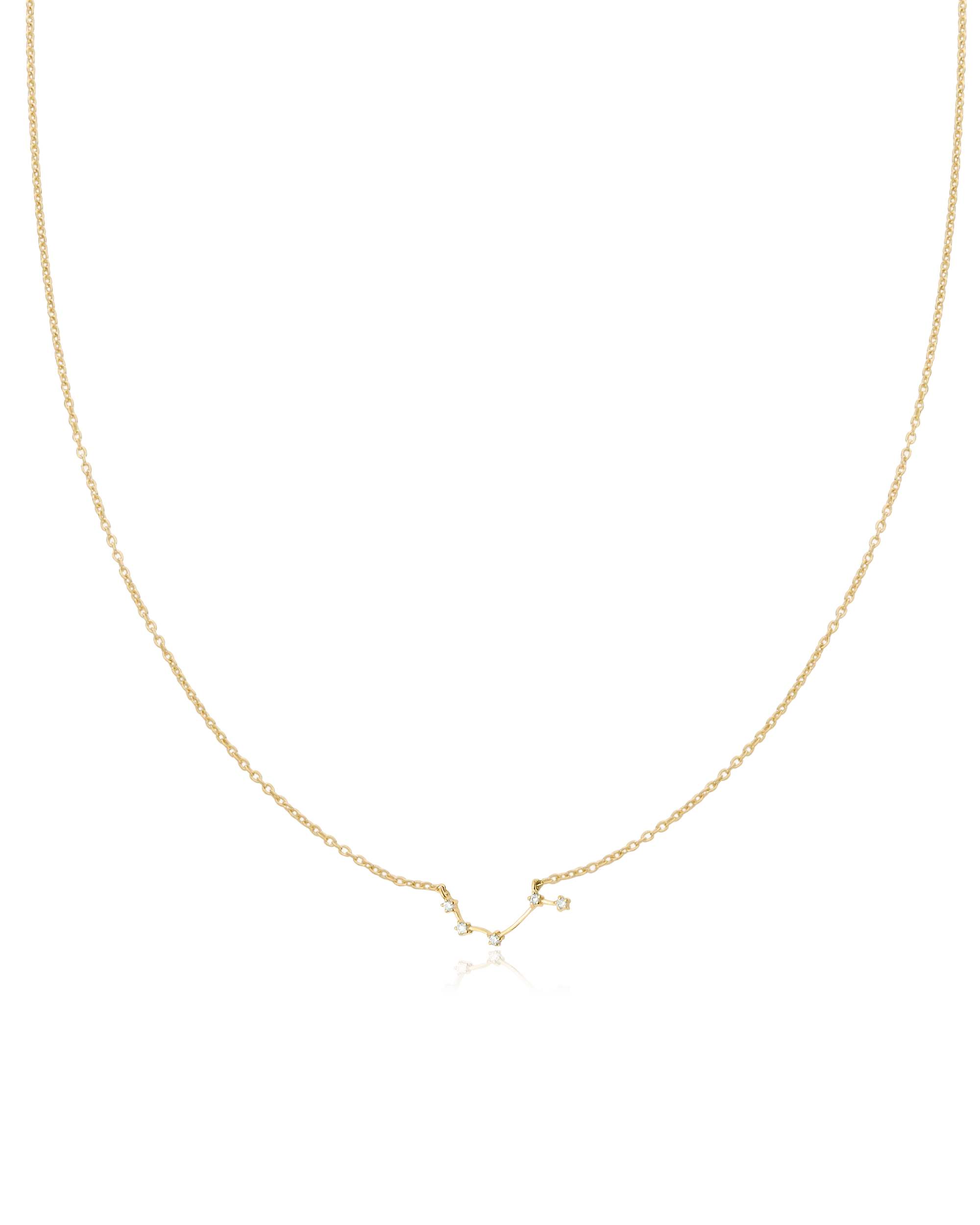 Aries Constellation Necklace - 18K Rose Vermeil