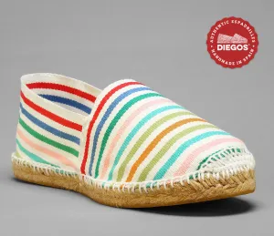 Beach stripes espadrilles