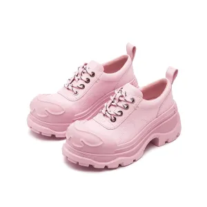 Butterfly Manor Butterfly Dream Series Butterfly Sole Derby In Pink