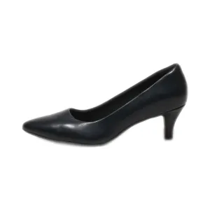 Clarks Kitten Heels Leather Black Colour For Women