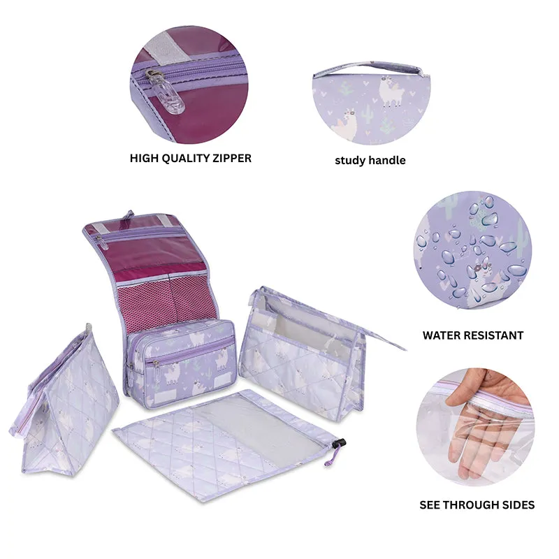 Complete Travel Set- 7 Piece Set - Llama