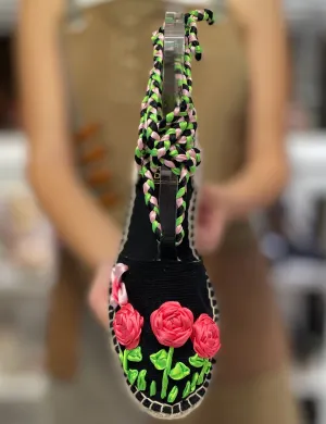 Custom-made Espadrilles Jardin de Flores