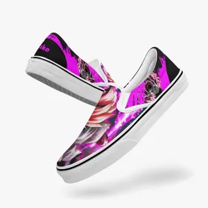 Dragonball Z Goku Black Power Slip Ons Anime Shoes