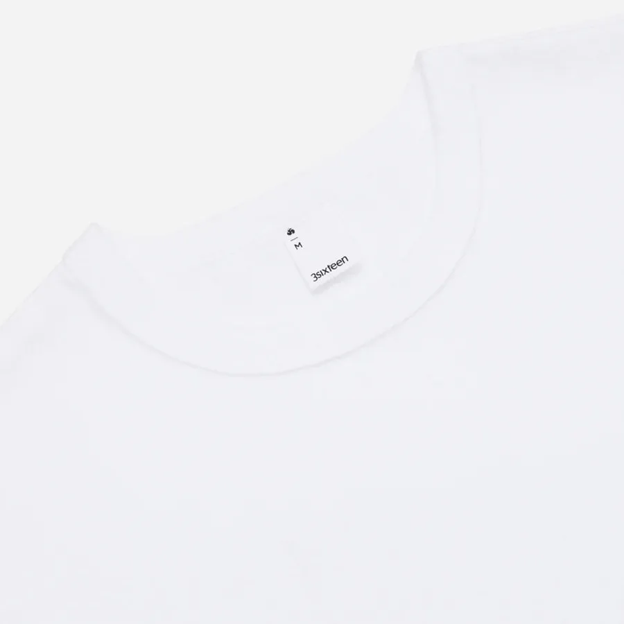 Heavyweight Plain T-Shirt - White (v2)