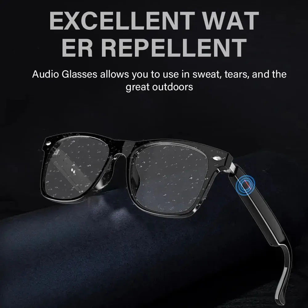 LAXASFIT E13 Bluetooth Smart Glasses With Automatic Adjustment Wireless Bluetooth Headset Anti Blue Light Sunglasses Man Woman