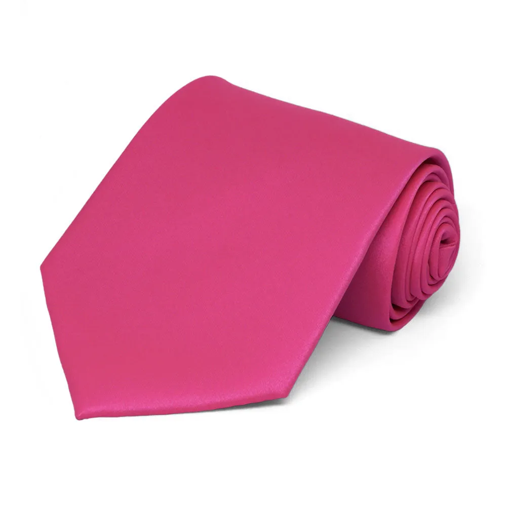 Light Fuchsia Staff Tie