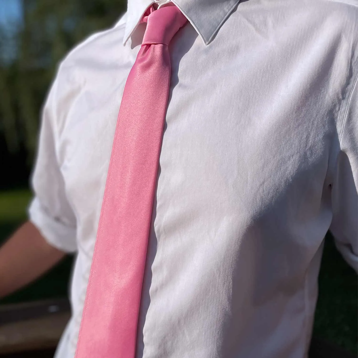 Light Pink Staff Tie