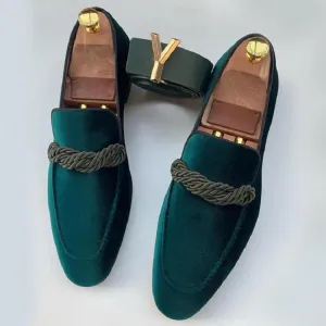 Men's Suede Vintage Slip-on Classics Loafers