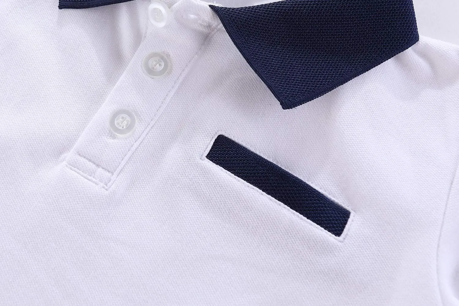 Mud Kingdom Boys Pique Polo Shirts for Toddler Short Sleeve Stripe Plain 1-9 Years