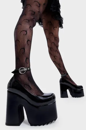 Power Trip Chunky Platform Heels