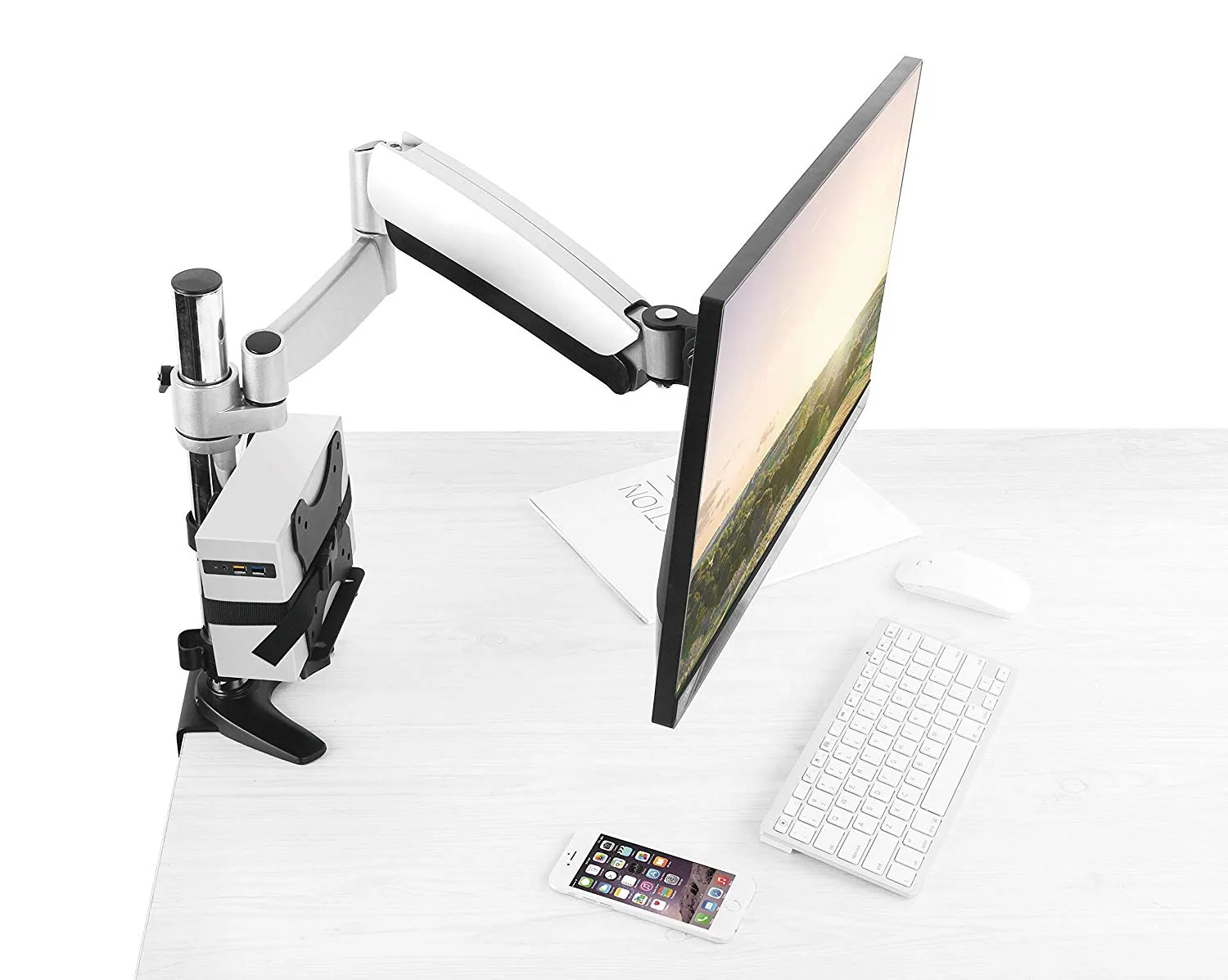 Thin Client Mount Bracket for Mini PC or Computer - Bulk Case Quantity 12