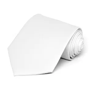 White Staff Tie